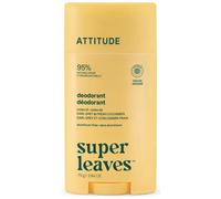 ATTITUDE Deodorante Naturale Super Leaves, Earl Grey e Cetriolo, 75 g Senza alluminio