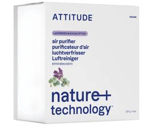 ATTITUDE Deodorante per ambienti purificante naturale, Lavanda ed Eucalipto, 227 g