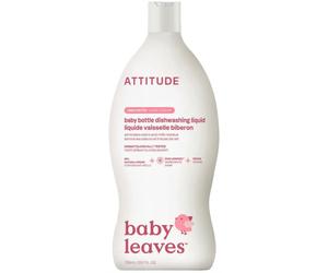 ATTITUDE Detersivo ecologico per biberon e stoviglie, senza profumo, 700 ml