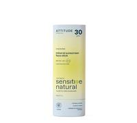Attitude Sunly Sunscreen Face Stick Sensitive Oatmeal Unscented SPF 30 20 g