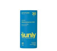 ATTITUDE Mineral Sunscreen Stick for Kids, SPF 30, EWG Verified, Plastic-Free, Broad Spectrum UVA/UVB Protection with Zinc Oxide, Dermatologically Tested, Vegan, Unscented, 60 g