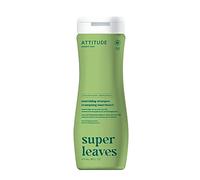 ATTITUDE Nourishing Hair Shampoo, EWG Verified, For Dry and Damaged Hair, Naturally Derived Ingredients, Vegan and Plant Based, Grapeseed Oil and Olive Leaves, 473 mL