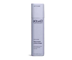 ATTITUDE Oceanly Face Cream Stick, EWG Verified, Plastic-free, Plant and Mineral-Based Ingredients, Vegan Skin Care Products, PHYTO AGE, Unscented, 30 grams