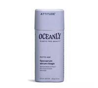 ATTITUDE Oceanly Face Serum Stick, certificato EWG, senza plastica, ingredienti vegetali e minerali, vegani e cruelty-free, PHYTO AGE, senza prof