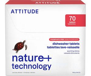 ATTITUDE Pastiglie per Lavastoviglie - 70 pz.