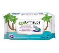 Attitude - Salviette umidificate senza profumo, 72 pz