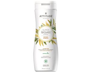 Attitude - Shampoo naturale ad effetto detossinante - illuminante per capelli normali e grassi, 473 ml