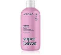 ATTITUDE Body Wash, EWG Verified Shower Gel, Dermatologically Tested, Plant and Mineral-Based, Vegan Personal Care Products, White Tea Leaves, 473 mL