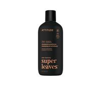 Attitude Super Leaves Men's Shampoo and Conditioner 2-in-1 shampoo e balsamo 2 in 1 per uomo Patchouli & Bourbon 415 ml