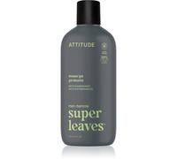 ATTITUDE Gel doccia da uomo, 98% di ingredienti di origine naturale, senza parabeni e ftalati, verificato da EWG, pulisce senza secca, matcha e bergamotto, 415 ml