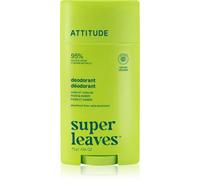ATTITUDE Deodorante Naturale Super Leaves, pera e ambra, 75 g Senza alluminio