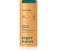 Attitude Super Leaves Natural Deodorant deodorante solido naturale senza alluminio Orange Blossom & Eucalyptus 75 g