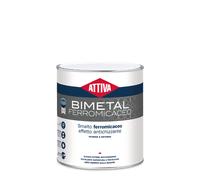 ATTIVA BIMETAL Smalto Ferromicaceo EFFETTO ANTICHIZZANTE VARI COLORI 750/2.5 LT