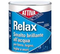 Attiva - relax attiva smalto brillante allacqua per ferro e legno per interni ed esterni - 750ml