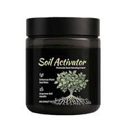 Attivatore del suolo, Attivatore organico del suolo e fertilizzante per piante - Migliora il sequestro del carbonio nel terreno per aiuole rialzate, terricci per vasi e compost per semine. (1pcs)
