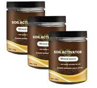 Attivatore del terreno, fertilizzante professionale a base di farina d'ossa, potenziatore della salute del terreno, attivatore del terreno organico e fertilizzante per piante (3pcs)