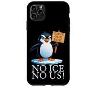 Attivista divertente del riscaldamento globale pinguino Custodia per iPhone 11 Pro Max