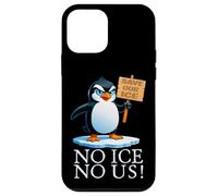 Attivista divertente del riscaldamento globale pinguino Custodia per iPhone 12 mini