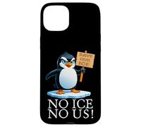 Attivista divertente del riscaldamento globale pinguino Custodia per iPhone 15 Plus