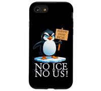 Attivista divertente del riscaldamento globale pinguino Custodia per iPhone SE (2020) / 7 / 8