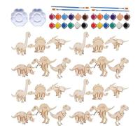 Attività Creative Con Dinosauri Per Bambini,Puzzle 3D | Giocattolo Di Dinosauro Per La Prima Infanzia | Per Famiglia Bambini Piccoli Compleanni Aule Feste Scuola Materna Istruzione Parentale Vacanze