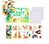 Attività Di Apprendimento Per La Prima Infanzia,Quaderno Didattico Per L Asilo,Libro di Attività da Viaggio per Piccoli - per Bambini Ragazze Compleanno Natale Casa Viaggio Scuole Asilo