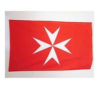 Attività Ordine Di Malta - San Giovanni Di Gerusalemme 90X150Cm Bandiera Decorativa Con 2 Occhielli Bandiera Della Brezza Divertente Bandiera All'Aperto Decorazione Per Esterni Interni Celebrazioni