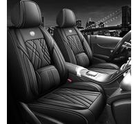 ATTLGR Auto Coprisedili per Hyundai Tucson 2021-2023 2024 2025,Confortevole e Resistente,Protezione per Sedili Anteriori e Posteriori,Impermeabile e Traspirante Accessori,A/Black