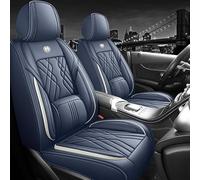 ATTLGR Auto Coprisedili per KIA Rio 2. Generation Typ JB 2007-2011,Confortevole e Resistente,Protezione per Sedili Anteriori e Posteriori,Impermeabile e Traspirante Accessori,B/Blue