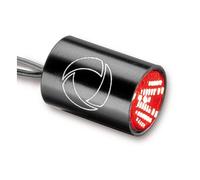 Atto fanale posteriore stop integrale nero lente trasparente Kellermann