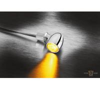 Atto Frecce LED Cromate Trasparenti LED Per Harley-Davidson