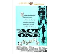 Atto Uno DVD (1963) - George Hamilton, Jason Robards, Jack Klugman, Dore Schary