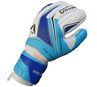 ATTONO Guanti da portiere professionali "Safe Defence" con Fingersave - taglia 8