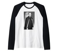Attore Christopher Lee Dracula A.D. 1972 1971 Maglia con Maniche Raglan