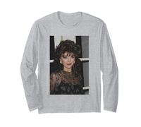 Attore Joan Collins Dynasty Di Michael Grecco Maglia a Manica