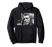 Attore Steve McQueen La Grande Fuga 1969 Felpa con Cappuccio