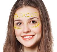Attract Attention: Crafted with intricate patterns, our waterproof face | Attract Attention: Crafted With Intricate Patterns, Our Waterproof Face Stickers Ensure To Make You Stand Out From The Cro