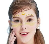 Attract Attention: Crafted with intricate patterns, our waterproof face | Attract Attention: Crafted With Intricate Patterns, Our Waterproof Face Stickers Ensure To Make You Stand Out From The Cro