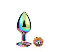 Attraction Mai Metal Plug Analie With Stone L Mai No. 74 Rainbow