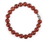 Attraction Zen Bracciale elefante GANESH con pietre naturali | fatto a mano | Gioielli da donna uomo | Bracciale pietra naturale | Tutte le pietre dei nostri bracciali sono naturali, 21 cm, Pietra