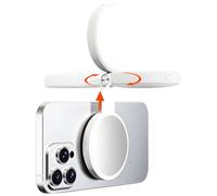 Attraente luce per telefono estensibile per vlogger, White | Struttura attraente ' appendice in metallo con paralume senza cuciture per un accordo globale sul dispositivo