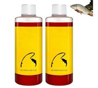 Attrattore liquido concentrato per pesci, additivo aromatico naturale per esche da pesca in acqua dolce, potenziatore versatile per esche morbide (soft bait) e paste, facile da miscelare (2Pezzo)