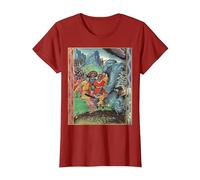 Attraversando Il Mar Rosso Maglietta, Donna, Mirtillo Rosso, XL