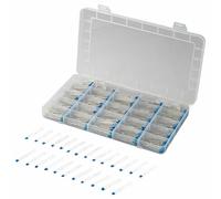 Attraverso 500 Pezzi 1pF - 22nF 20% 50V 2.5mm Radiale Ceramica Condensatore Kit