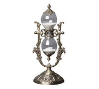 AttreX Clessidra timer, clessidra clessidra, clessidra rotante europea, decorazioni classiche a clessidra, ornamenti timer decorazione domestica di fascia alta, 15/30 minuti, studio aziendale ornament