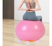 Attrezzatura a sfera per stabilità a base di yoga a forma di margherita per