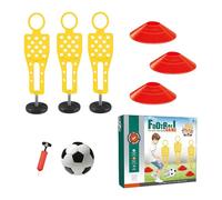 Attrezzatura Da Allenamento Da Calcio - Kick Trainer | Set Di Attrezzature Di Allenamento Di Agilità | Attrezzatura Di Allenamento Del Calcio | Set Di Giochi Per L'ostacolo Del Calcio Per Bambini Educ
