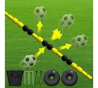 Attrezzatura da allenamento per portiere di calcio, deflettore regolabile per migliorare riflessi e agilità, aiuto essenziale per la pratica del calcio