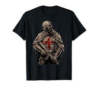 Attrezzatura da Combattimento Tactical Faith Defender Modern Templar Knight Maglietta