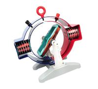 Attrezzatura da laboratorio fisica pronta per l ' che spiega i concetti elettromagnetici base del motore e del generatore Modello dimostrativo del motore elettrico